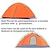 CCTRO 2 Person Camping Tent, Double Layer Waterproof Lightweight 3 Season Windproof Backpacking Tents for Camping Hiking Traveling with Zippered Door and Carrying Bag