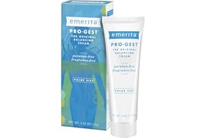 Pro-Gest, Balancing Cream, Fragrance Free, 4 oz (112 g), Emerita