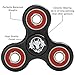 Tri-Spinner Fidget Toy EDC Focus Toy Stress Reducer with Hybrid Ceramic Bearing (Black, One Size)