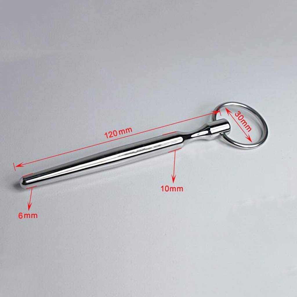 LXHHY Stainless Steel 12cm Horse Eye Stimulation Ũrêthrál Plugging Rod Pull Beads Catheterization Dilator Adult Products T-Shirt