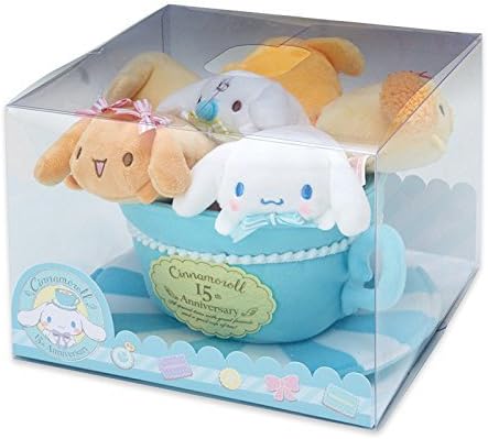 Amazon Co Jp シナモロール 15th シナモン フレンズ スペシャル まめぷち マスコット セット 15周年 ホビー