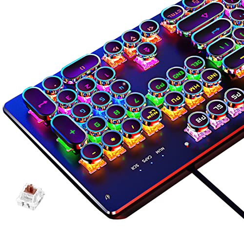 Basaltech Mechanical Light Up Keyboard With LED