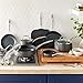 Amazon Brand – Stone & Beam Saute Pan With Glass Lid, 12 Inch, Hard-Anodized Non-Stick Aluminum