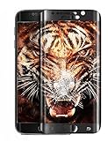 Taken S7 edge screen protector - Samsung Galaxy S7 Edge Tempered Glass - High Definition - Full 100% Coverage(black)