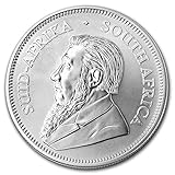 South African Krugerrand - 1 Troy Oz .999 Silver
