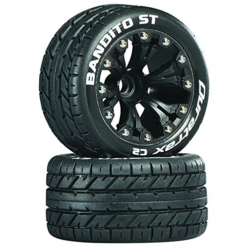 Duratrax Bandito ST 2.8 Truck 2WD Mounted Fr C2 (2-Piece), Black