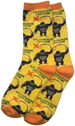 Harambe Casual Crew Socks LIMITED EDITION!