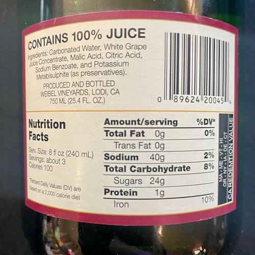 Chateau De Fleur Nonalcoholic Sparkling Wine Champagne