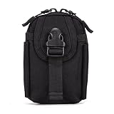 Huntvp Tactical MOLLE Phone Pouch Bag Gear Waterproof Waist Belt Pack For Hunting Camping Trekking