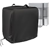 18 in Ice Maker Cover for GE Profile Opal 2.0 Nugget Ice Maker Countertop | 18x14x16,Waterproof Dustproof Heavy Duty Oxford Fabric,Universal Portable Shield for Counter Top Appliances Machine