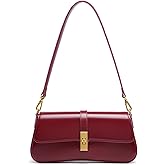 MoreFarther Shoulder Bag for Women, Genuine Leather Crossbody Bag Handbag with Removable Adjustable Straps
