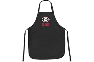 Broad Bay University of Georgia Dad Aprons Georgia Bulldogs Father w/Pockets Grilling Gift Him Men