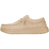 HEYDUDE Men's Wally Comf Suede Slip-On Loafers | Lightweight Men's Casual Shoes | Extra Plush Midsole Padding for Everyday Wear