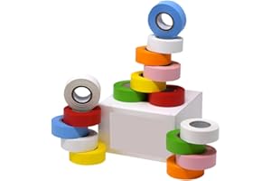 NEV'S INK, INC Nev's Ink TC-75-RNBW Label Tape, 1" Core (Pack of 16)