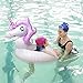 Inflatable unicorn Pool Float Party Tube Pool Raft Summer Swimming Pool Outdoor Toy For Baby Infants & adults (Purple)