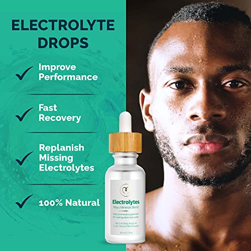 MAYU Electrolyte Water Drops Fast Absorption Mineral Drops for