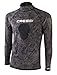 Cressi Mimetic Demon Spearfishing Rash Guard, Brown Camouflage, Large