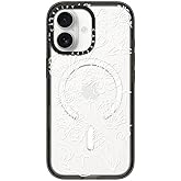 CASETiFY Impact iPhone 17 Case [Slim/Compatible with Magsafe / 8.2 ft. 4X Military Grade Drop Protection] - Sea Shore - Clear Black