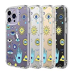 LUHOURI for iPhone 15 Pro Max Case with Screen