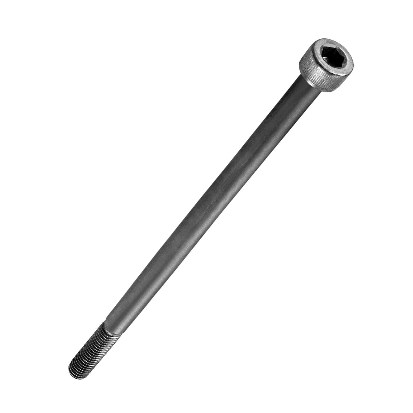 Kozelo 2pcs Socket Head Cap Screws - [M8-1.25 x 160mm] Alloy Steel Black Oxide Grade 12.9 Internal Hex Screw Full Thread for Industrial & Machinery Use, Black — image 1