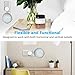 Google Home Mini Mount，Caselover Home Mini Outlet Wall Mount Hanger Stand for Voice Assistants,without Messy Wires or Screws (White, 1)