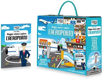 L'aeroporto. Viaggia, conosci, esplora. Puzzle. Con libro