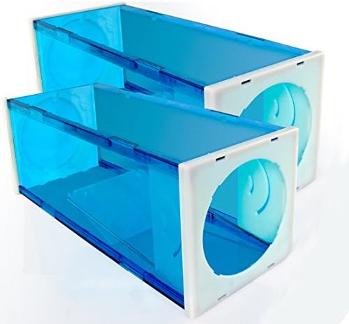 VENSMILE 2 x Big Size Live Mouse Trap Humane Rat Animal Cage Catch Mice Chipmunk Squirrel No Kill