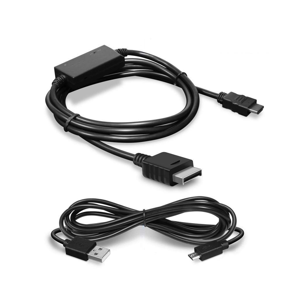 Hyperkin HDTV Cable for PS1/PS2 – Retro Gaming HDMI Adapter for PlayStation 1 & 2 (Phat & Slim) – Plug & Play Classic Games in 720p on Modern HDTVs – Clear Video & Audio - Component Video Supported