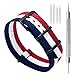 Nato Watch Bands 18mm 20mm 22mm Premium Ballistic Nylon Watch Strap with Stainless Steel Buckle