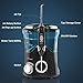 Dental Water Flosser Teeth Cleaner - Ovonni Electric Oral Irrigator with 7 Interchangeable Jet Tips and 10 Pressure Settings for Teeth, Braces, High Capacity 600ML Water Tank for Whole Family Black