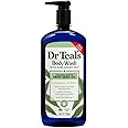 Dr. Teal's Cannabis Sativa Hemp Seed Oil Body Wash (1 bottle, 24 fl oz) - Shea Butter, Aloe Vera & Vitamin E Essential Oils Blend Nourishes & Rejuvenates Skin, Calms the Mind & Relaxes the Senses