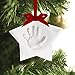 Pearhead Babyprints Baby No Bake Handprint or Footprint Keepsake Ornament - Makes A Perfect Holiday Gift, Star
