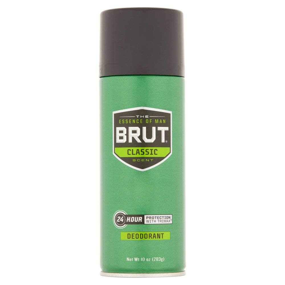 Brut Deodorant 10oz Aerosol Classic Scent (3 Pack) Beauty