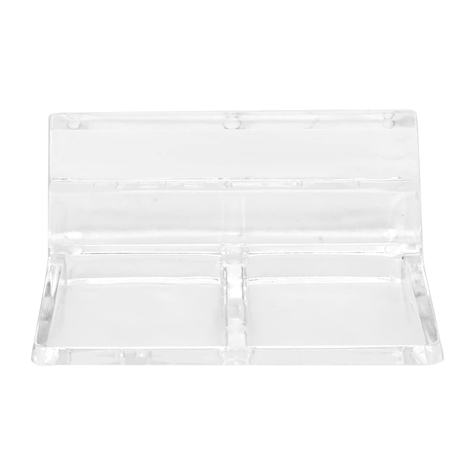 Cyrank 20PCS Aquariums Fish Tank Acrylic Clips, Aquarium Cover Clips Aquarium Glass Cover Clip Aquarium Glass Cover Holder Acrylic Fish Tank Glass Cover Clips(5mm)