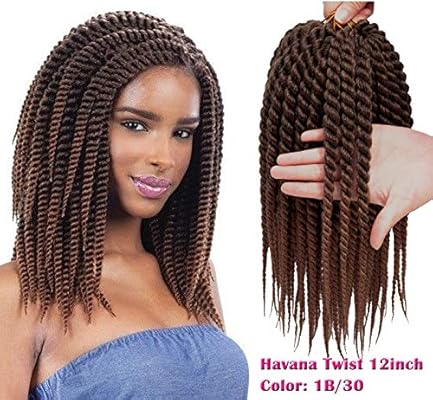 Karida 6pcs 12inch Havana Twist Crochet Hair Havana Mambo Twist