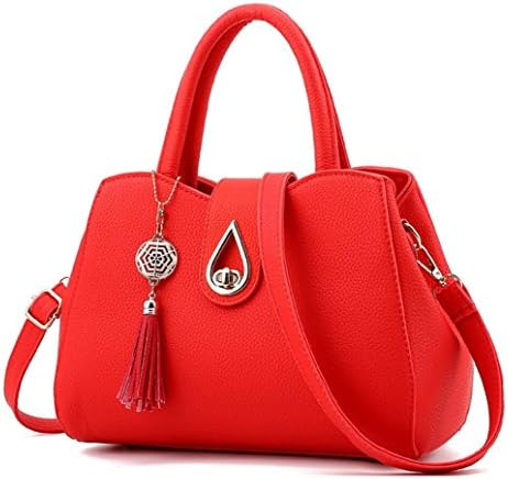 Office Lady Top handle Handbag Crossbody Shoulder Bag Fashion Luxury Tote Handbags Purse Business Satchel for Women Red