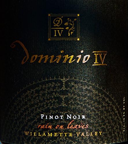 Dominio IV Rain on Leaves Willamette Valley Pinot Noir