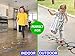 Hopscotch Ring Game - 13 inch - Best Outside Toys to Play for Boys Girls and Kids. 10 Pieces Multi-Colored Plastic Rings and 15 Connectors. Fun Indoor, Outdoor, Summer, Beach, Church, School (1 Set)
