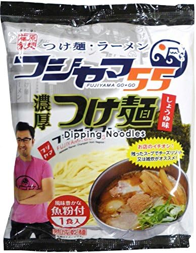 Fujiwara noodle Fujiyama 55 thick tsukemen soy sauce taste 117.8gX10 bags