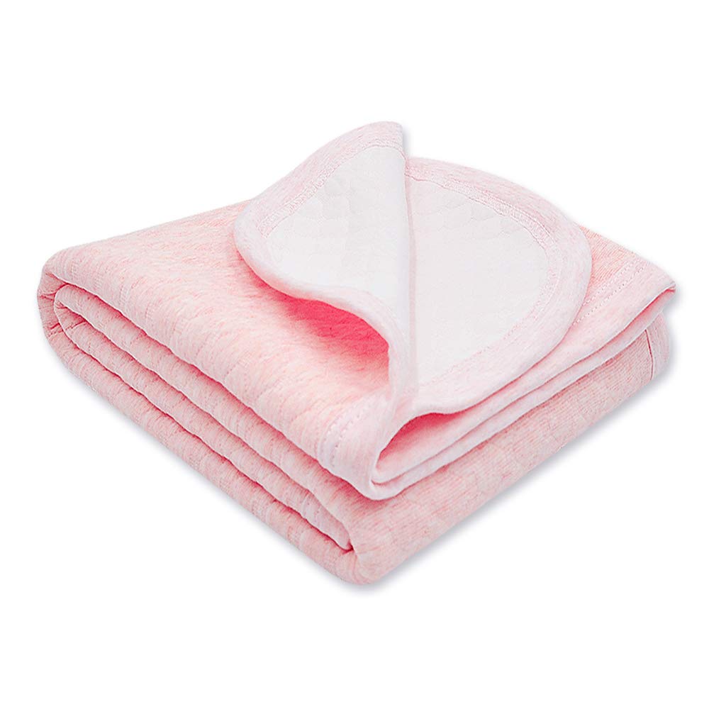 pink cotton baby blanket