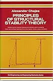 Principles of Structural Stability Theory, Chajes, Alexander, 0137099649