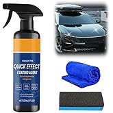 Car Nano Quick-Coat Restore-Coating Spray, 2026 Upgrade Nano Quick Coat Restore - Quick Effect Coating Agent for Car, Car Coating Spray for Shine & Protection (1PCS)
