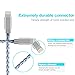Lightning Cable,Live2Pedal Compatible iPhone Cable 3-Pack 3FT 6FT 10FT Charging Cable Data Nylon Braided Cord Charger iPhone X/XS/XSmax/XR/8/8Plus/7/7Plus/6/6Plus/6s/6sPlus/5/5s/5c/SE.(White+Grey)