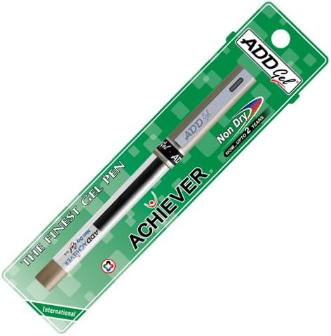 Add Gel Achiever Gel Pen - Green Set of 10 Pen