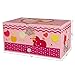 SONGMICS Ballerina Music Jewelry Box for Little Girls, Swan Lake Tune Pink UJMC002