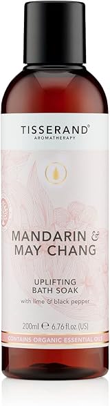 Tisserand Aromatherapy Mandarin & May Chang Uplifting Bath Soak 250ml