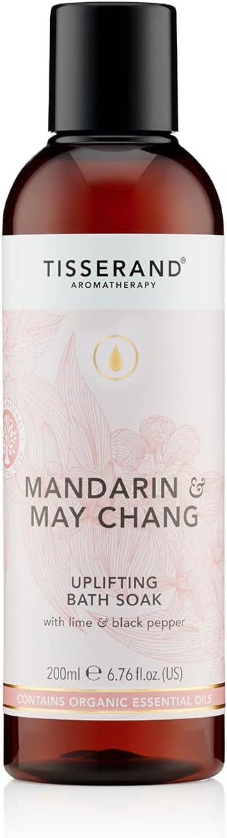 Tisserand Aromatherapy Mandarin & May Chang Uplifting Bath Soak 250ml