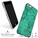 iPhone 6 6s case Marble, Akna New Glamour Series [All New Design] Flexible Soft TPU cover with Fabulous Glossy Pattern for both iPhone 6 & iPhone 6s(4.7”iPhone) [Green Marble Texture](29-U.S)