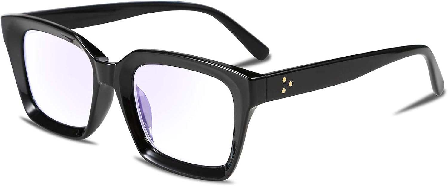 FEISEDY Blue Light Blocking Glasses,Reading Glasses for Women Men