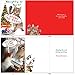 NobleWorks Variety Pack of 10 Funny Cats Christmas Greeting Cards with Envelopes, Kittens Humor Holiday Assortment for Men and Women - Petigreet Cat-Mass A1254